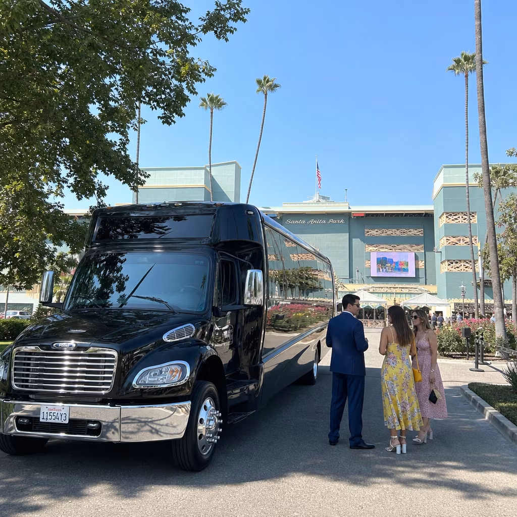 Rent a Bus to Santa Anita Park