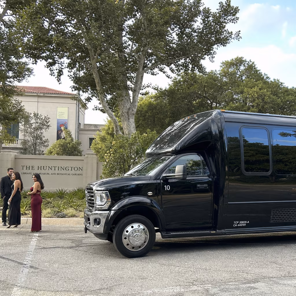 Rent a Bus to The Huntington Library, Art Museum & Botanical Gardens
