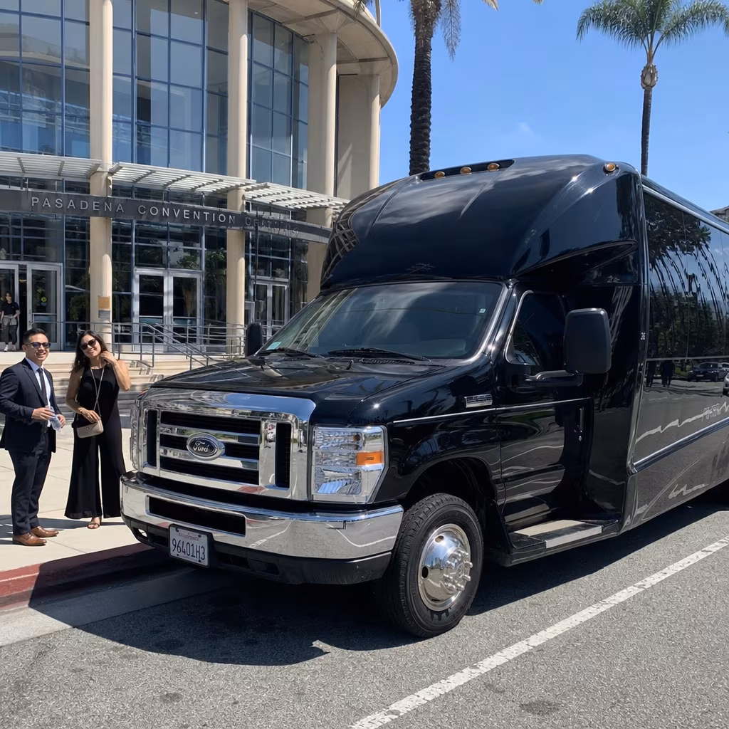 Rent a Bus to the Pasadena Convention Center