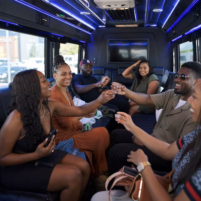 Pasadena Birthday Transportation fleet vehicle