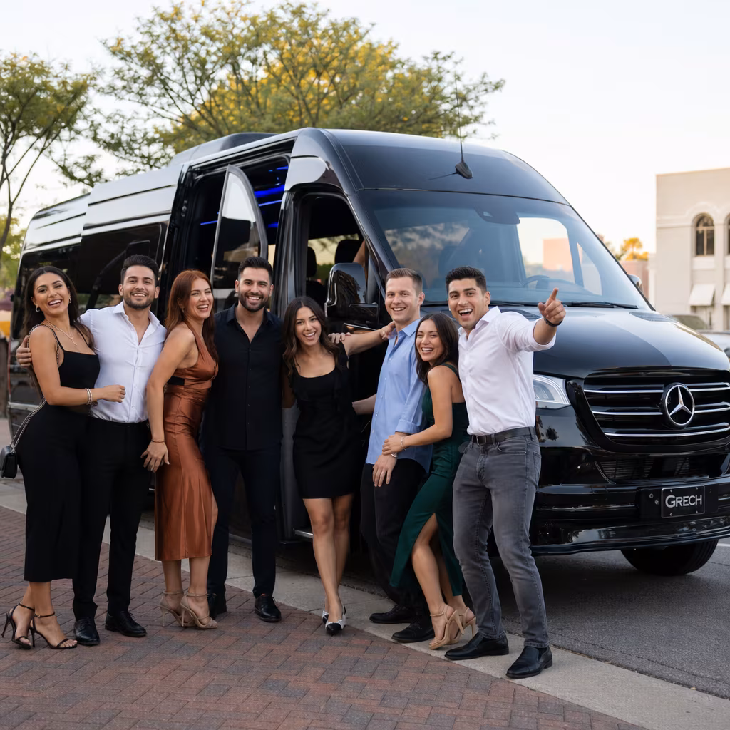 Birthday party bus