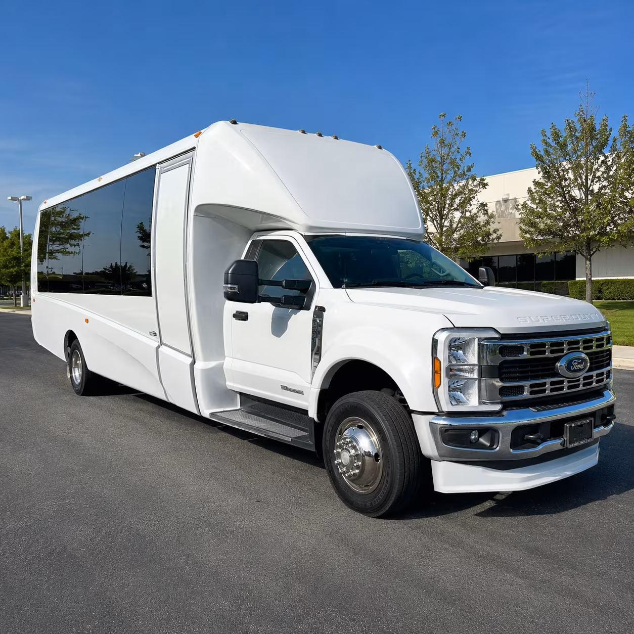 Pasadena Airport Shuttle & Transportation party bus exterior