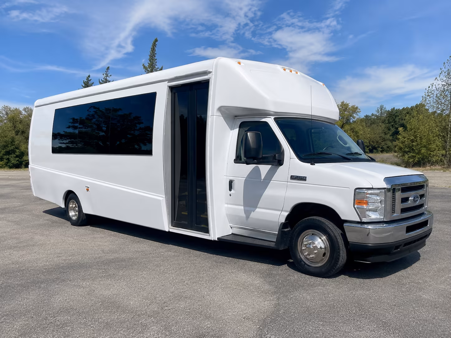 Pasadena Concert & Music Festival Transportation party bus exterior