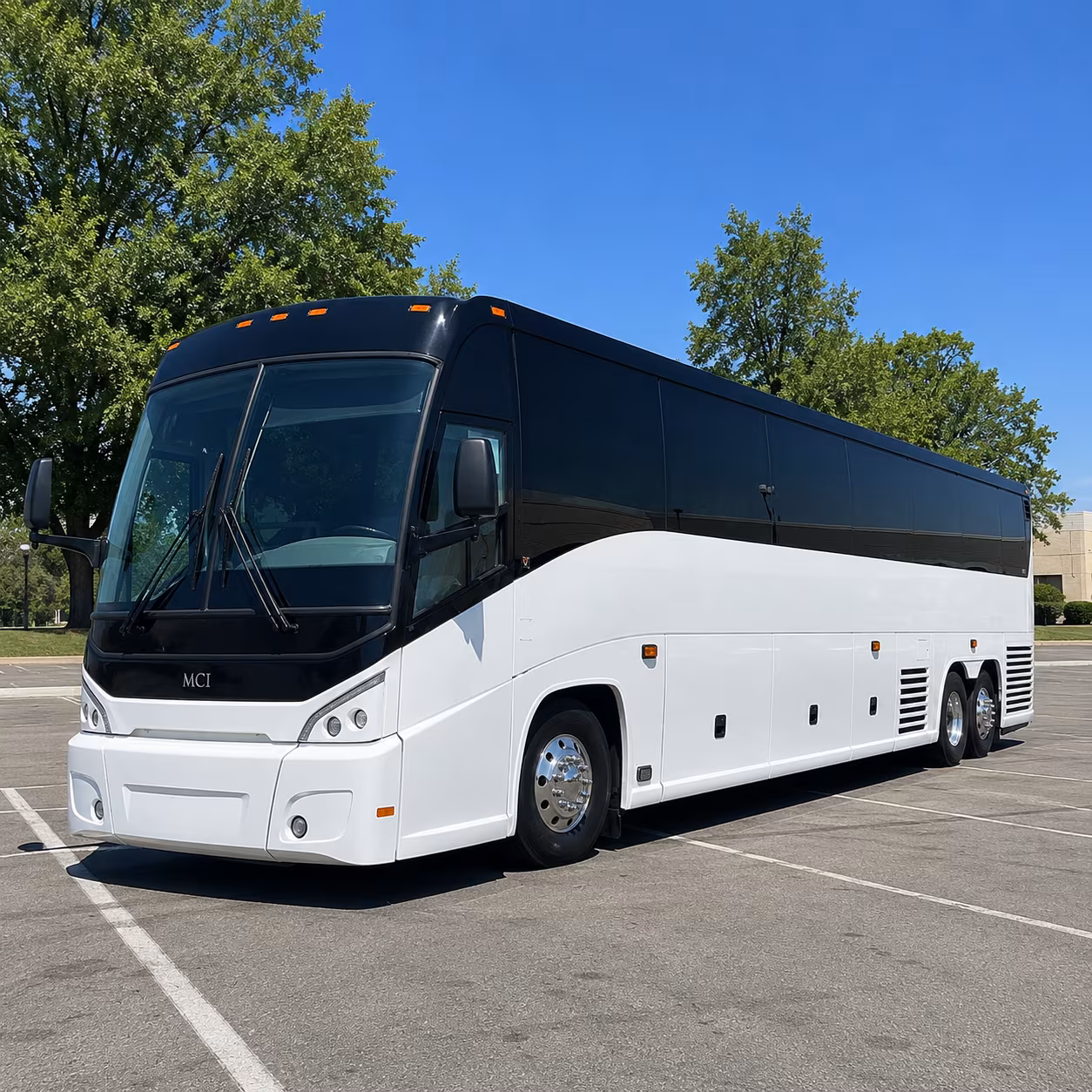 Pasadena Corporate Transportation party bus exterior
