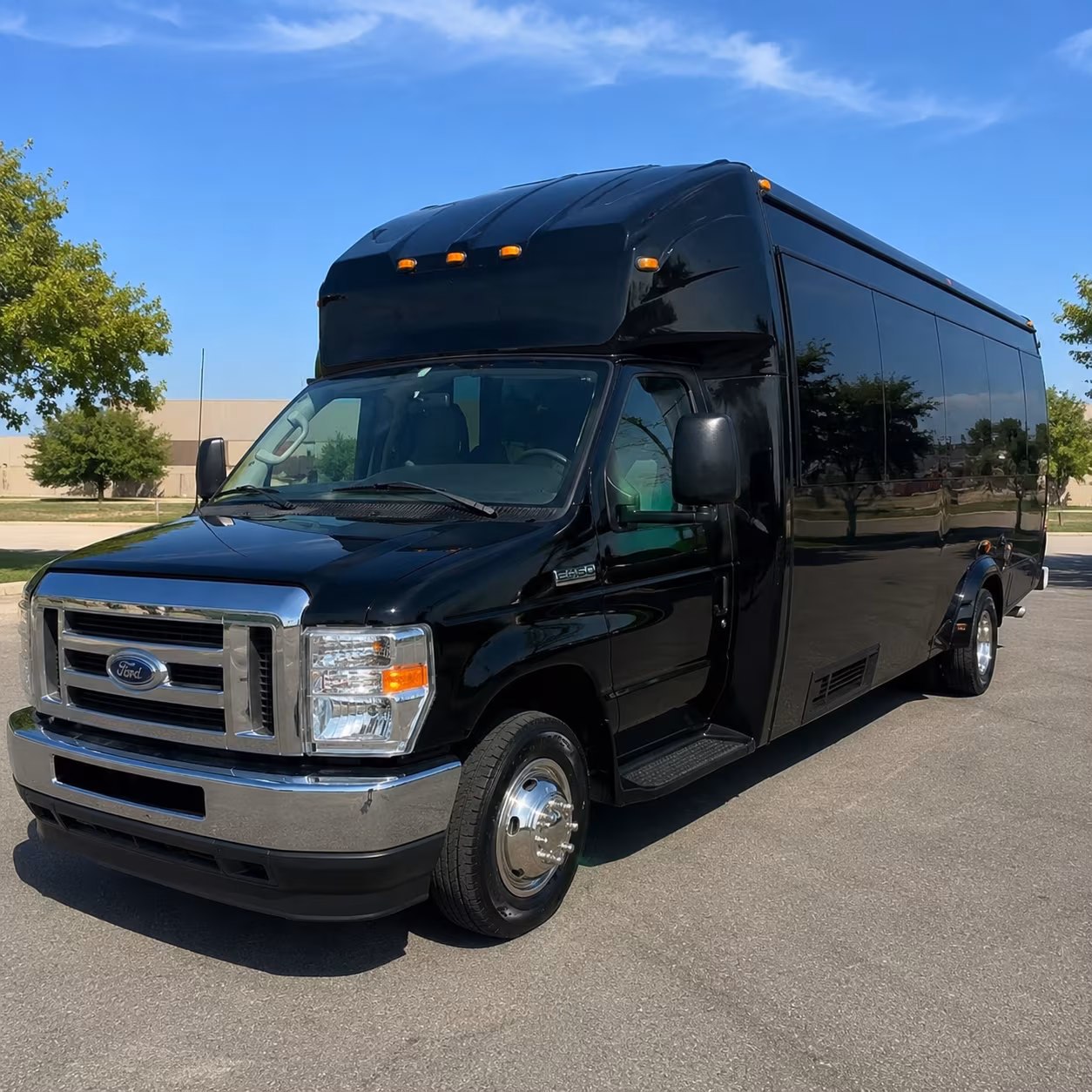 Pasadena Prom & Homecoming Transportation party bus exterior