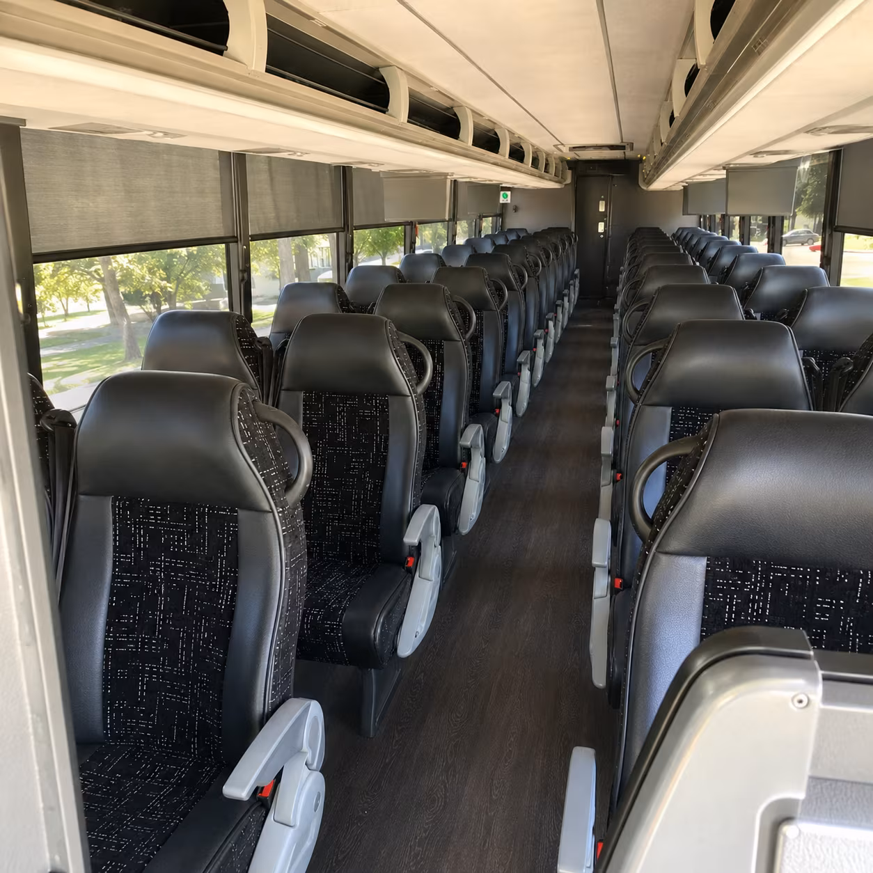Pasadena School Event Transportation onboard seating