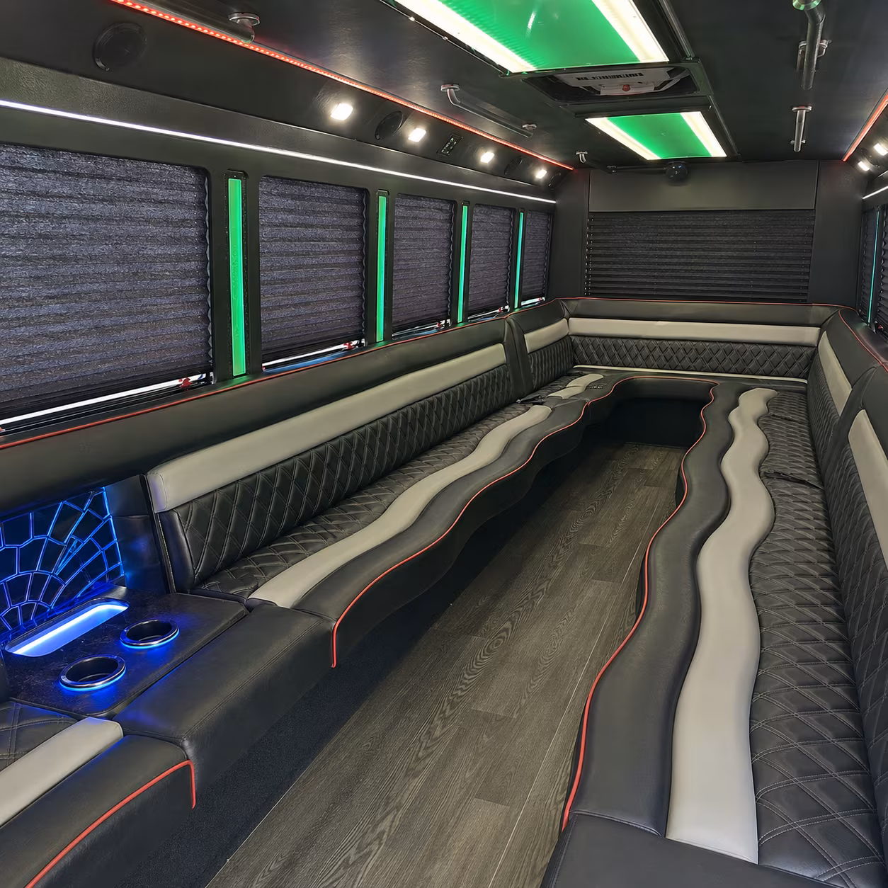 Pasadena Winery Tour & Pub Crawl Transportation party bus exterior