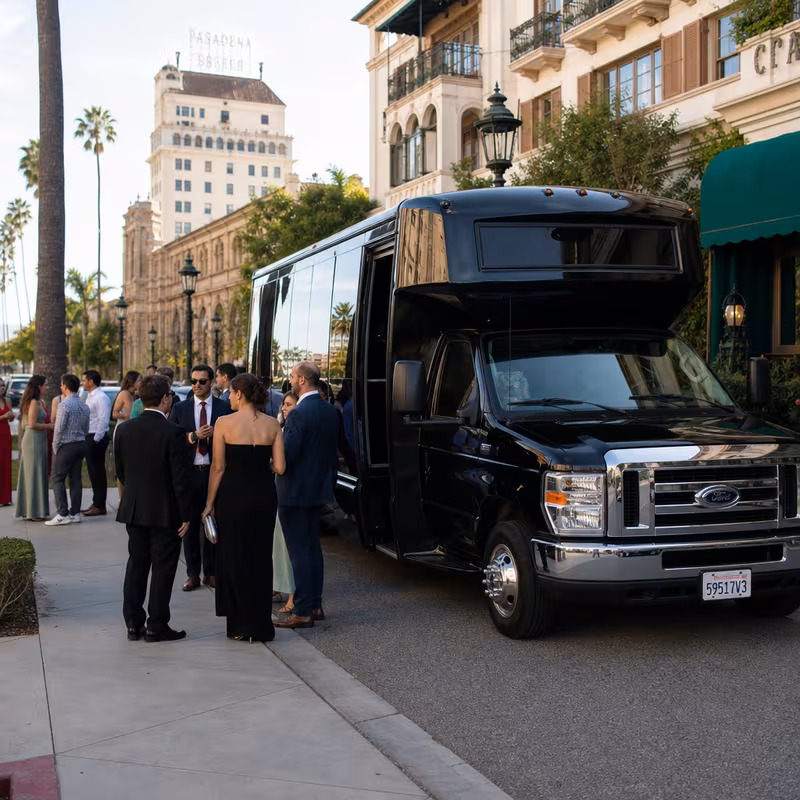 Private event transportation