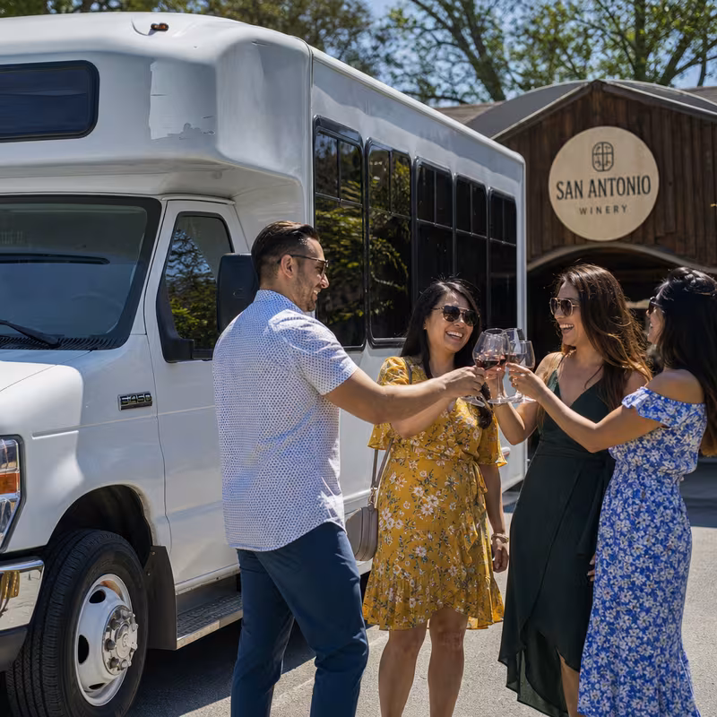 winery Brewery tour transportation
