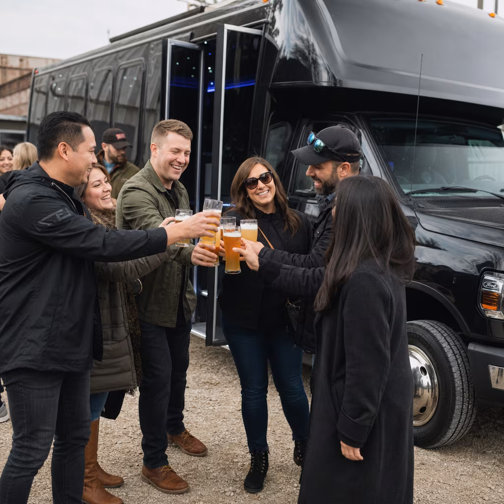 Pasadena Winery Tour & Pub Crawl Transportation